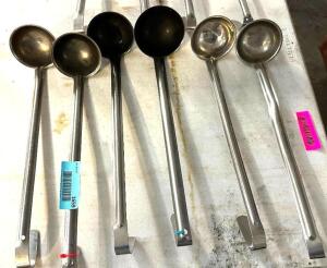 (6) STAINLESS LADLES