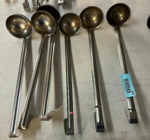 (6) STAINLESS LADLES