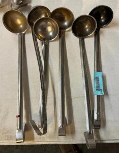 (6) STAINLESS LADLES