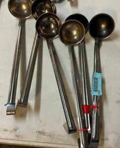 (6) STAINLESS LADLES