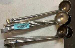 (6) STAINLESS LADLES