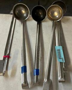 (6) STAINLESS LADLES