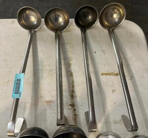 (4) STAINLESS LADLES