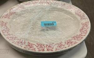 (10) 15" CHINA PLATTERS