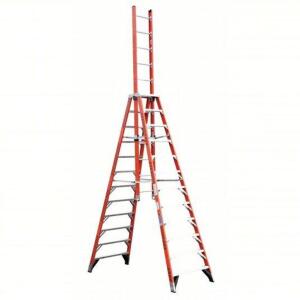 DESCRIPTION: (1) TRESTLE EXTENSION LADDER BRAND/MODEL: WERNER/E7412 INFORMATION: 12' LADDER HEIGHT, 300LB CAPACITY, LOCATED AT SHAPIRO METAL SUPPLY SI