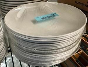 (12) 8" CHINA PLATES