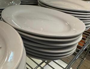 (28) 10" CHINA PLATTERS