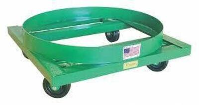 DESCRIPTION: (1) DRUM DOLLY BRAND/MODEL: MAPP CASTER INFORMATION: GREEN SIZE: 1200 LB CAPACITY RETAIL$: $512.02 EA QTY: 1