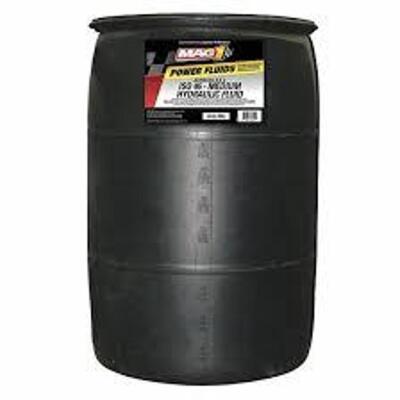 DESCRIPTION: (1) HYDRAULIC OIL BRAND/MODEL: MAG 1 #43Y922 INFORMATION: BLACK DRUM SIZE: 55 GALLON RETAIL$: $1122.74 EA QTY: 1