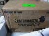 DESCRIPTION: (1) CASE OF (48) RAT GLUE TRAPS BRAND/MODEL: CATCHMASTER #1448B INFORMATION: BLACK SIZE: 5X10 RETAIL$: $79.00 EA QTY: 1 - 3