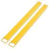 DESCRIPTION: (2) FORK EXTENSIONSBRAND/MODEL: ULINE #H-1501INFORMATION: YELLOWSIZE: APPROX 66"RETAIL$: $300.00QTY: 2