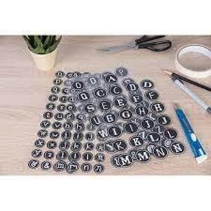 DESCRIPTION: (10) PACKS OF (144) CHALKBOARD THEME LETTER STICKERS BRAND/MODEL: PAPER JUNKIE #LJ-DECOR-042618-04-F RETAIL$: $8.99 EA QTY: 10