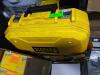 DESCRIPTION: (1) TOOL CASE BRAND/MODEL: STANLEY FATMAX INFORMATION: YELLOW SIZE: 19-5/8X15-7/8X8 RETAIL$: $36.78 EA QTY: 1 - 2