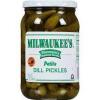 DESCRIPTION: (4) JARS OF KOSHER DILL PICKLES BRAND/MODEL: MILWAUKEE'S SIZE: 32 FL OZ RETAIL$: $3.98 EA QTY: 4