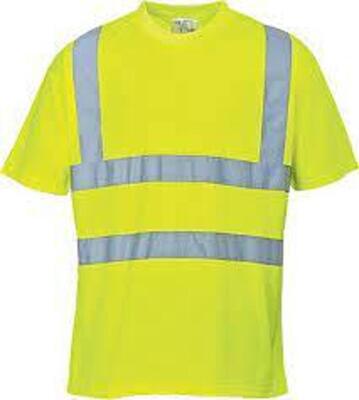 DESCRIPTION: (5) HI VIS T-SHIRT BRAND/MODEL: PORTWEST #S478 INFORMATION: YELLOW SIZE: 6X RETAIL$: $11.36 EA QTY: 5