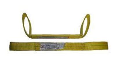 DESCRIPTION: (3) HEAVY DUTY FLAT EYE WEB SLING BRAND/MODEL: STREN-FLEX #EEF-2-901 INFORMATION: YELLOW, NYLON SIZE: 10' RETAIL$: $36.13 EA QTY: 3