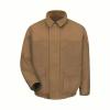 DESCRIPTION: (1) FIRE RESISTANT JACKET BRAND/MODEL: IMAGEWEAR #3FYE5 INFORMATION: BROWN, ZIPPER SIZE: LARGE RETAIL$: $268.58 EA QTY: 1