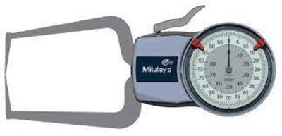 DESCRIPTION: (1) EXTERNAL DIAL CALIPER GAGE BRAND/MODEL: MITUTOYO #209-454 RETAIL$: $675.00 EA QTY: 1