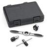 DESCRIPTION: (1) TAP AND DIE DRIVE TOOL SET BRAND/MODEL: GEARWRENCH #3880 INFORMATION: BLACK CARRY CASE SIZE: 5 PIECE RETAIL$: $72.00 EA QTY: 1