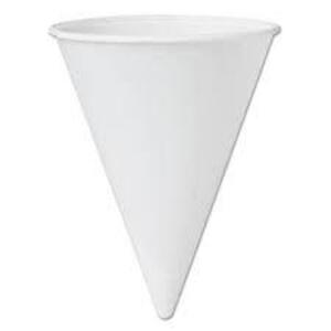 DESCRIPTION: (1) CASE OF (200) CONE CUP BRAND/MODEL: DART #42BR INFORMATION: WHITE SIZE: 4-1/4 OZ RETAIL$: $104.99 EA QTY: 1