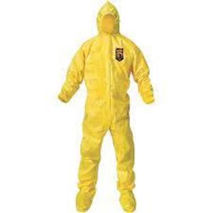 DESCRIPTION: (1) CASE OF (12) DISPOSABLE COVERALL BRAND/MODEL: KLEENGUARD #08839177 SIZE: XL RETAIL$: $290.00 EA QTY: 1