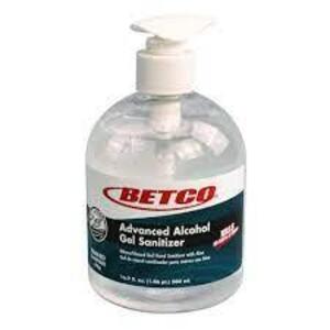 DESCRIPTION: (2) CASES OF (12) ADVANCED GEL SANITIZER BRAND/MODEL: BETCO #796E9-00 SIZE: 16.9 FL OZ RETAIL$: $8.54 EA QTY: 2