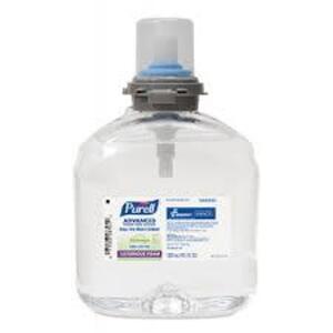 DESCRIPTION: (6) ADVANCED INSTANT HAND SANITIZER BRAND/MODEL: PURELL INFORMATION: LUXURIOUS FOAM SIZE: 1200 ML RETAIL$: $35.51 EA QTY: 6