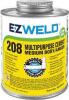 DESCRIPTION: (6) AMBER SOLVENT CEMENT BRAND/MODEL: EZ WELD 208 #5E533 SIZE: 30 OZ RETAIL$: $16.87 EA QTY: 6