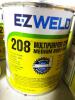 DESCRIPTION: (6) AMBER SOLVENT CEMENT BRAND/MODEL: EZ WELD 208 #5E533 SIZE: 30 OZ RETAIL$: $16.87 EA QTY: 6 - 3