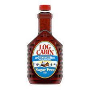 DESCRIPTION: (6) SUGAR FREE SYRUP BRAND/MODEL: LOG CABIN SIZE: 12 FL OZ RETAIL$: $10.30 EA QTY: 6