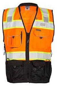 DESCRIPTION: (1) CASE OF APPROX (25) HI-VIZ REFLECTIVE VESTBRAND/MODEL: PREMIUM BLACK SERIES #12471470INFORMATION: HI-VIZ ORANGE WITH BLACKSIZE: 3XLRETAIL$: $142.72 EAQTY: 1