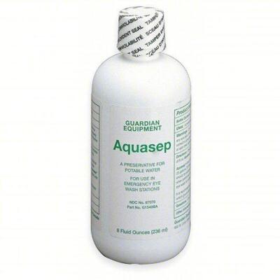 DESCRIPTION: (6) EYE WASH PRESERVATIVE BRAND/MODEL: GUARDIAN EQUIPMENT #2LVL5 SIZE: 8 OZ RETAIL$: $17.67 EA QTY: 6