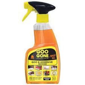 DESCRIPTION: (6) ADHESIVE REMOVER BRAND/MODEL: GOO GONE #39F165 INFORMATION: CITRUS SIZE: 12 FL OZ RETAIL$: $11.36 EA QTY: 6