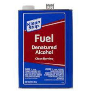 DESCRIPTION: (1) DENATURED ALCOHOL BRAND/MODEL: KLEAN STRIP SIZE: 1 GALLON RETAIL$: $42.41 EA QTY: 1