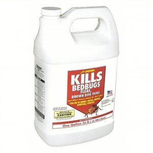 DESCRIPTION: (1) BED BUG KILLER LIQUID BRAND/MODEL: JT EATON #5PTR4 INFORMATION: DEET FREE SIZE: 128 OZ RETAIL$: $66.14 EA QTY: 1