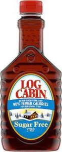 DESCRIPTION: (12) SUGAR FREE SYRUP BRAND/MODEL: LOG CABIN SIZE: 12 FL OZ RETAIL$: $2.90 EA QTY: 12