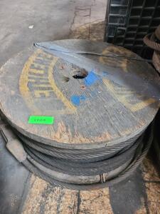 DESCRIPTION: (1) SPOOL OF STEEL CABLE INFORMATION: SEE INSPECTION, LOCATED AT SHAPIRO METAL SUPPLY QTY: 1