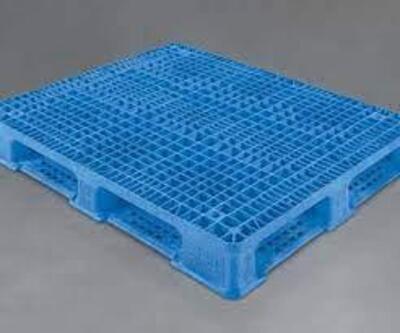 DESCRIPTION: (1) RACKABLE PLASTIC PALLET BRAND/MODEL: ULINE/H-1212 INFORMATION: BLUE, LOCATED AT SHAPIRO METAL SUPPLY SIZE: 48" X 40" RETAIL$: $155 QT