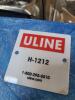 DESCRIPTION: (1) RACKABLE PLASTIC PALLET BRAND/MODEL: ULINE/H-1212 INFORMATION: BLUE, LOCATED AT SHAPIRO METAL SUPPLY SIZE: 48" X 40" RETAIL$: $155 QT - 2