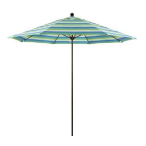 9' BRONZE FRAME SEASIDE PATIO UMBRELLA