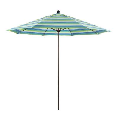 9' BRONZE FRAME SEASIDE PATIO UMBRELLA