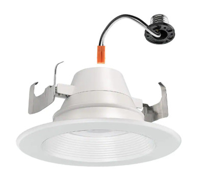 (2) 6" ADJUSTABLE INTEGRATED LED RECESSED LIGHT TRIM (NEW CONSTRUCTION)