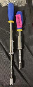 (2) EXTENDABLE SCREWDRIVERS