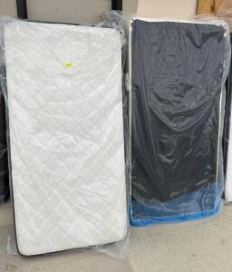 SLEEP INC 7" SPRING FULL MATTRESS W/ BOX SPRING ( NEW )