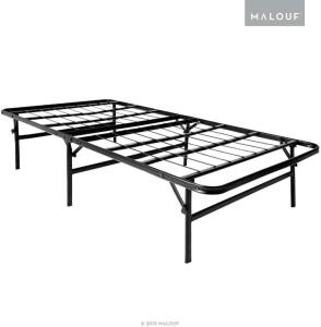 MALOUF HIGHRISE LT TWIN BED FRAME ( NEW IN BOX )