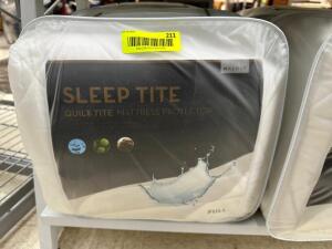 (2) SLEEP TITE QUEEN MATTRESS PROTECTOR