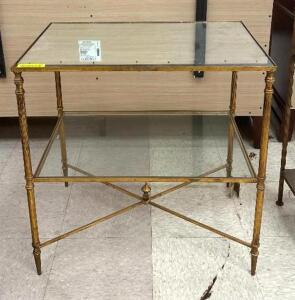 HENZLER MIRROR LAMP TABLE