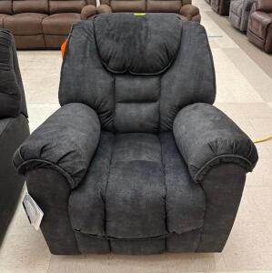 ROCKER RECLINER CHAIR IN SMOKE GREY