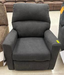 ALENYA ROCKER RECLINER IN CHARCOAL