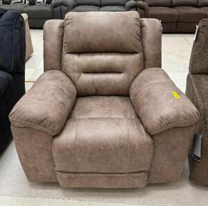 ROCKER RECLINER CHAIR IN GREY